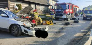 markowa-zderzenie-osobowka-ciezarowka