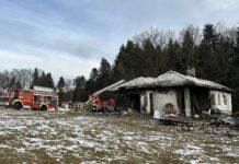 Pożar w Połomi. Ruszyła zbiórka na odbudowę domu