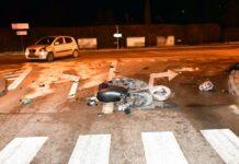 kolizja-jedlicz-samochod-osobowy-motorower