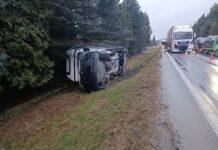 brzostek-kolizja-bus-ciezarowka