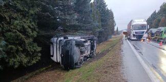 brzostek-kolizja-bus-ciezarowka