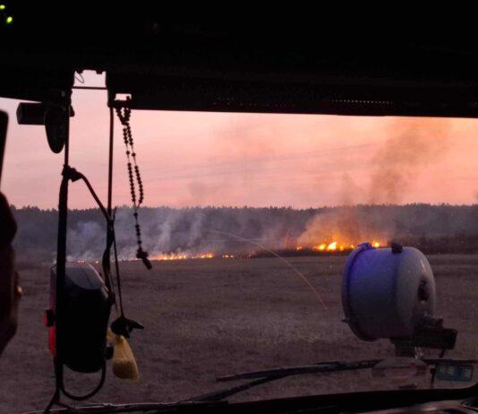 Podkarpacie w ogniu. Najwięcej pożarów traw i nieużytków rolnych w Polsce