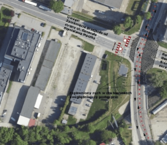 utrudnienia-skrzyżowanie-siemienskiego-gen-maczka