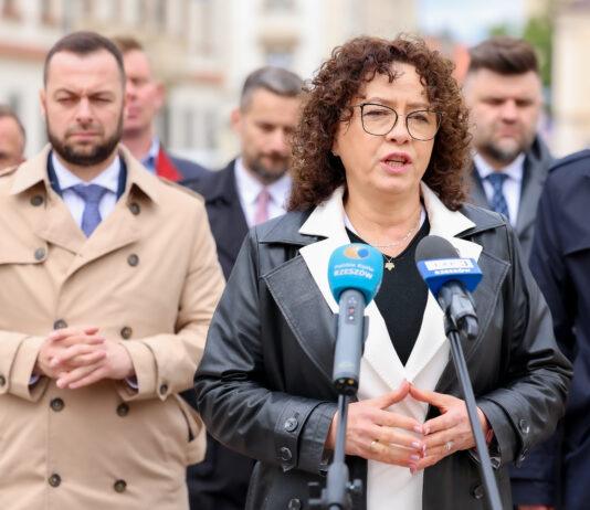 Politycy Trzeciej Drogi w Rzeszowie. “Nie zwoziliśmy wyborców autobusami”