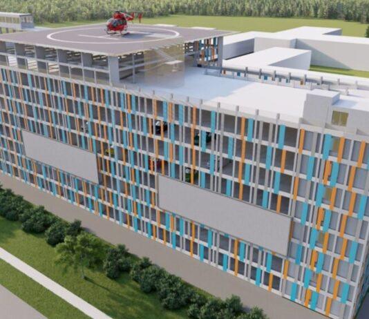 Rzeszowski szpital buduje lądowisko za 74 mln zł. Helikoptery wylądują na dachu parkingu