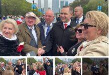 Podkarpacka delegacja zamiast Polonii witała na zdjęciach Nawrockiego. Kosztowna podróż polityków