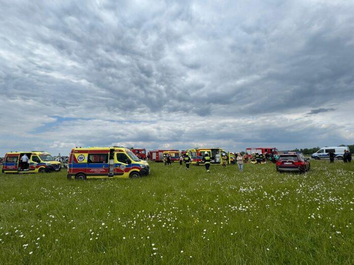 wypadek-krosno-lotnisko