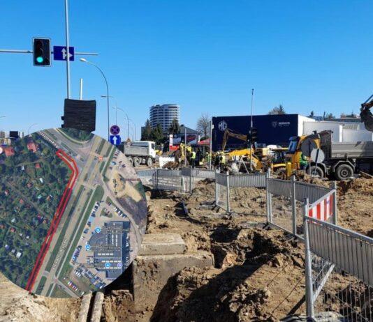 Utrudnienia w ruchu w Rzeszowie przesunięte o tydzień. Ulewa zmieniła plany