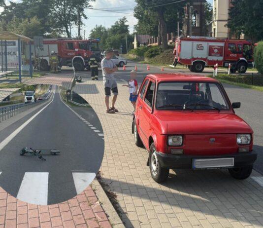 Trzy groźne wypadki z udziałem hulajnóg elektrycznych. Kierowały nimi nastolatki