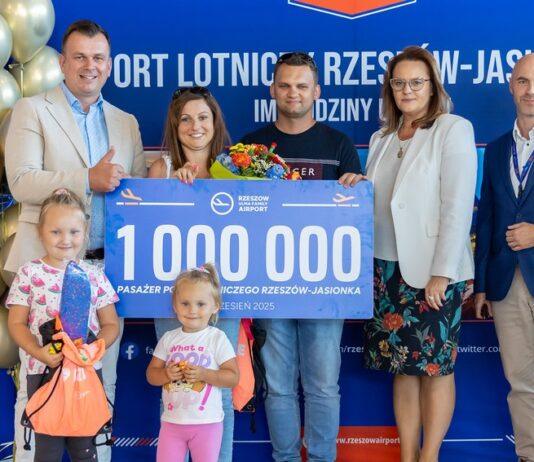 Lotnisko w Jasionce bije kolejne rekordy. Milion pasażerów w dziewięć miesięcy
