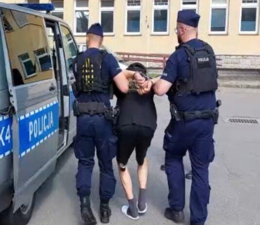 Uderzył 18-latka szklaną butelką w głowę. Odpowie za zagrożenie życia