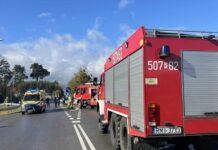 Groźny wypadek na obwodnicy Mielca. Jedna osoba w szpitalu