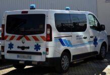 Ukrainiec przywłaszczył sobie karetkę i próbował opuścić nią Polskę