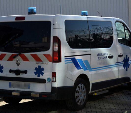 Ukrainiec przywłaszczył sobie karetkę i próbował opuścić nią Polskę