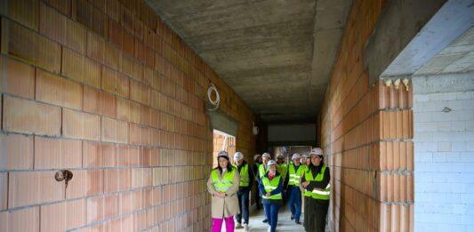 Postępy przy budowie żłobka w Jasionce