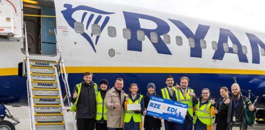 Ryanair uruchamia bezpośrednie loty do Edynburga