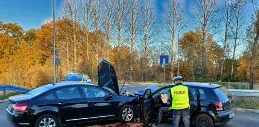 W wyniku wypadku w Sędziszowie Małopolskim cztery osoby trafiły do szpitala
