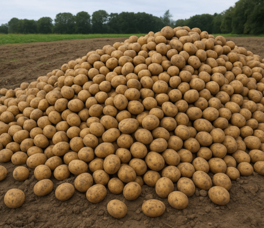„Darmowe ziemniaki” na Podkarpaciu okazały się fake newsem. Właściciel stracił ok. 150 ton i apeluje o zwrot ziemniaki-dabrownica