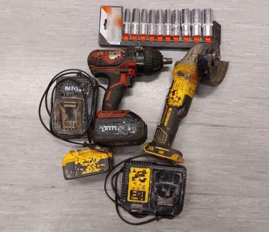 Mężczyzna kradł narzędzia z firmy, w której pracował