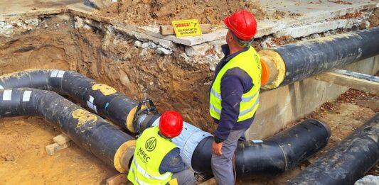 Przebudowa sieci ciepłowniczej przy ul. Langiewicza