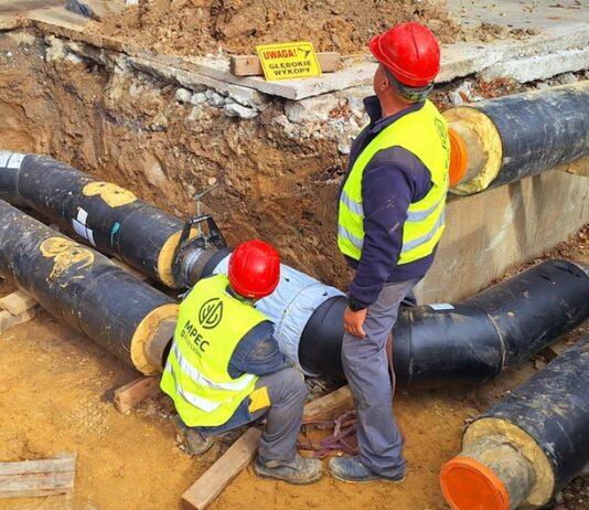 Przebudowa sieci ciepłowniczej przy ul. Langiewicza