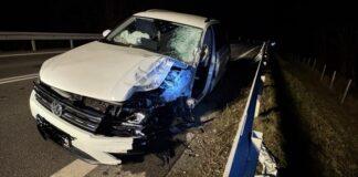 Nocny wypadek w Majdanie Królewskim. Trzy osoby w szpitalu