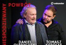 „Niespodziewany powrót” z Olbrychskim i Karolakiem – teatralne wydarzenie, które łączy śmiech z refleksją Niepodziewany-Powrót