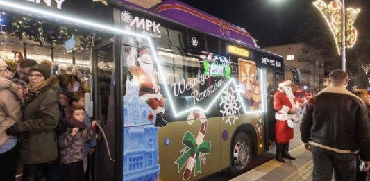 świąteczny autobus rzeszów 2025
