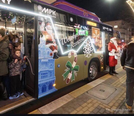 świąteczny autobus rzeszów 2025