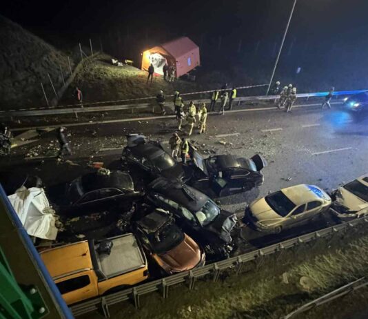 Paraliż na „kręgosłupie” Podkarpacia. Potężny karambol na S19 karambol s19