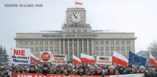 protest pod urzędem wojewódzkim