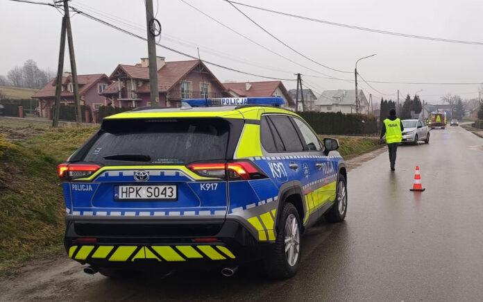 potracenie-radiowoz potrącenie ze skutkiem śmiertelnym Niebieszczany