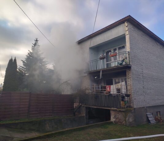 poża pożar domu jednorodzinnego przeworsk