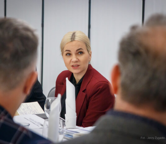 wiceminister rolnictwa Małgorzata Gromadzka w Rzeszowie