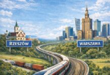 Port Polska (dawniej CPK) otworzy Rzeszów na Warszawę? Zatwierdzono koncepcję linii kolejowej