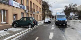 zderzenie z kamienica w Rzeszowie