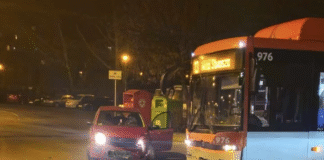 zderzenie autobus taksówka rzeszów