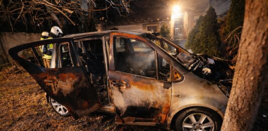 sadkowa góra pożar samochodu ofairy śmiertelne