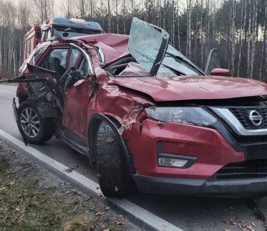 Tragedia na DW 867 na Podkarpaciu. W wypadku zginęła 36-letnia Ukrainka