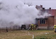 pożar ofiara śmiertelna podkarpacie