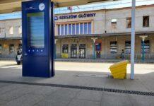 dworzec kolejowy Rzeszów główny, peron