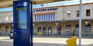 dworzec kolejowy Rzeszów główny, peron