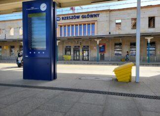 dworzec kolejowy Rzeszów główny, peron