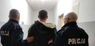 zatrzymany za atak nożem