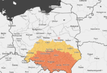 Podkarpacie skute lodem? IMGW bije na alarm: „Zostań w domu”. Całe województwo w strefie zagrożenia