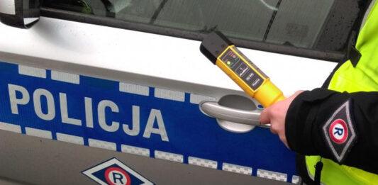 radiowóz i alkomat