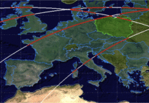 chiński satelita nad polską, bieszdami