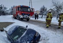 Sędziszów Małopolski - Seat w rowie