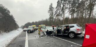 trzy osoby zabite wypadek głogów małopolski
