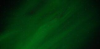 zielona zorza polarna